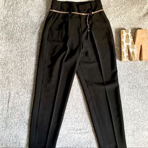 Contrmporaine exclusivite Simons black trousers